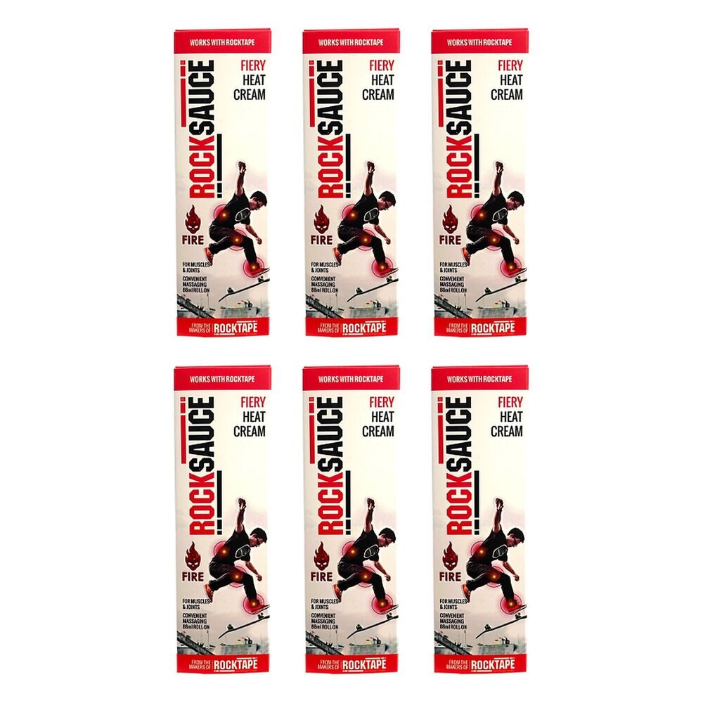 Rocktape Rocksauce Fire Roll On 88.5mL Pack of 6