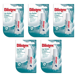 Blistex Lip Relief Cream SPF 15 6g Pack of 5