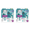 Tommee Tippee Advanced Anti-Colic Baby Bottle 0m+ Slow Flow 260mL Pack of 2