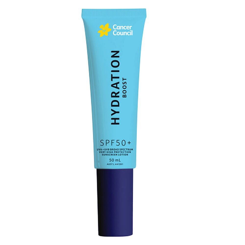 Cancer Council Hydration Boost Sunscreen Lotion SPF 50+ 50mL