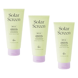 GEM Solar Screen SPF 50+ Hydrating Body Sunscreen Lotion 150mL Pack of 3