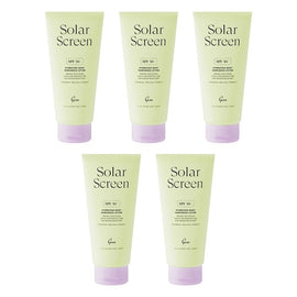 GEM Solar Screen SPF 50+ Hydrating Body Sunscreen Lotion 150mL Pack of 5