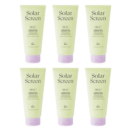 GEM Solar Screen SPF 50+ Hydrating Body Sunscreen Lotion 150mL Pack of 6
