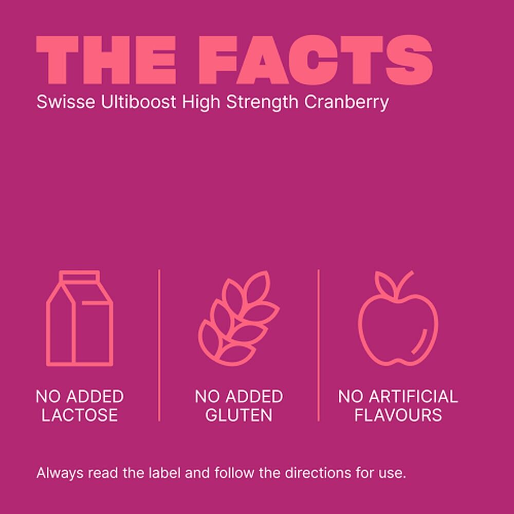 Swisse Ultiboost High Strength Cranberry 90 Capsules