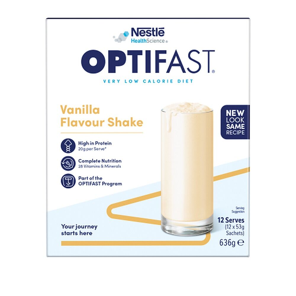 Optifast VLCD Shake Vanilla 12 x 53g
