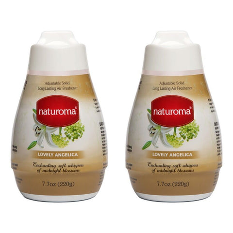 Naturoma Air Fresh Solid Gel Lovely Angelica 220g Pack of 2