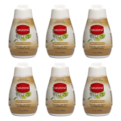 Naturoma Air Fresh Solid Gel Lovely Angelica 220g Pack of 6
