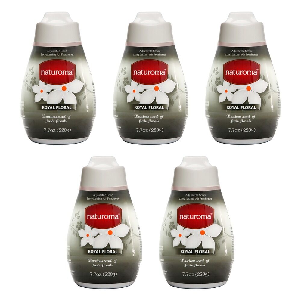 Naturoma Air Fresh Solid Gel Royal Floral 220g Pack of 5