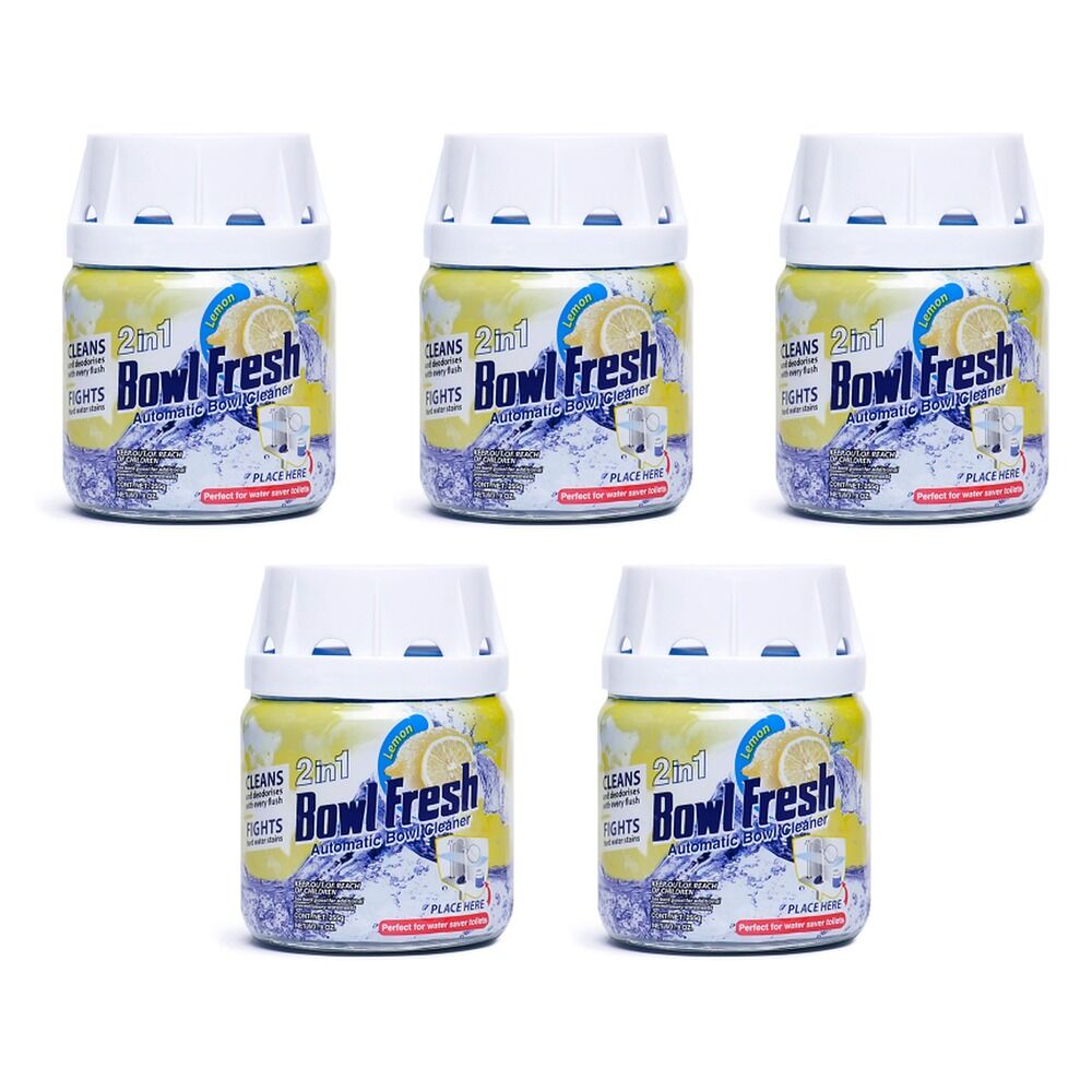 Bowl Fresh Auto Bowl Clean Fresh Lemon 255g Pack of 5