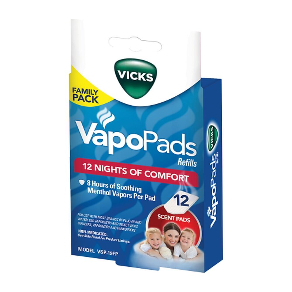 Vicks VapoPads Refills 12 Pack