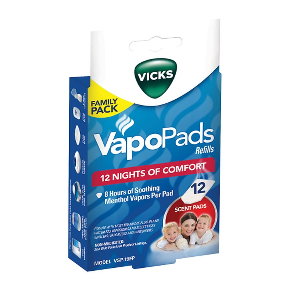 Vicks VapoPads Refills 12 Pack