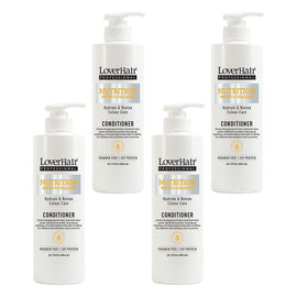 Loverhair Professional Nutrition Conditioner 600mL Pack of 4