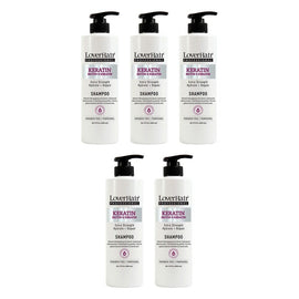 Loverhair Professional Keratin Shampoo 600mL Pack of 5