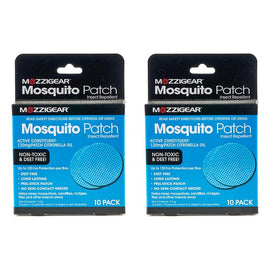 MozzieGear Patch 10 Pack Bundle of 2