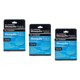MozzieGear Patch 10 Pack Bundle of 3