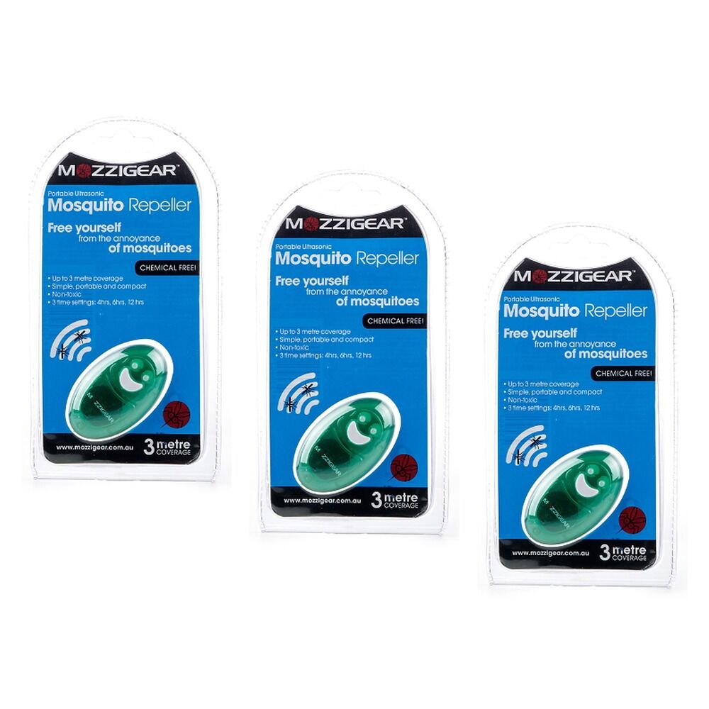 Mozziegear Electronic Repeller Pack of 3