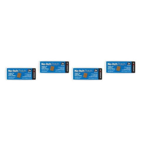 MozzieGear No-Itch Patch 24 Pack Bundle of 4