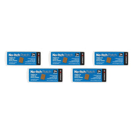 MozzieGear No-Itch Patch 24 Pack Bundle of 5