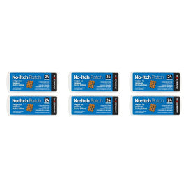 MozzieGear No-Itch Patch 24 Pack Bundle of 6