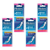 Piksters Interdental Brushes Navy Size 000 10 Pack Bundle of 4