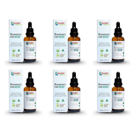 Soodox Organic Rosemary Oil 50mL Pack of 6