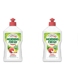 Morning Fresh Peach Nectarine Dish Washing Liquid 400mL Pack of 2