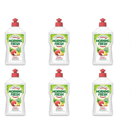 Morning Fresh Peach Nectarine Dish Washing Liquid 400mL Pack of 6