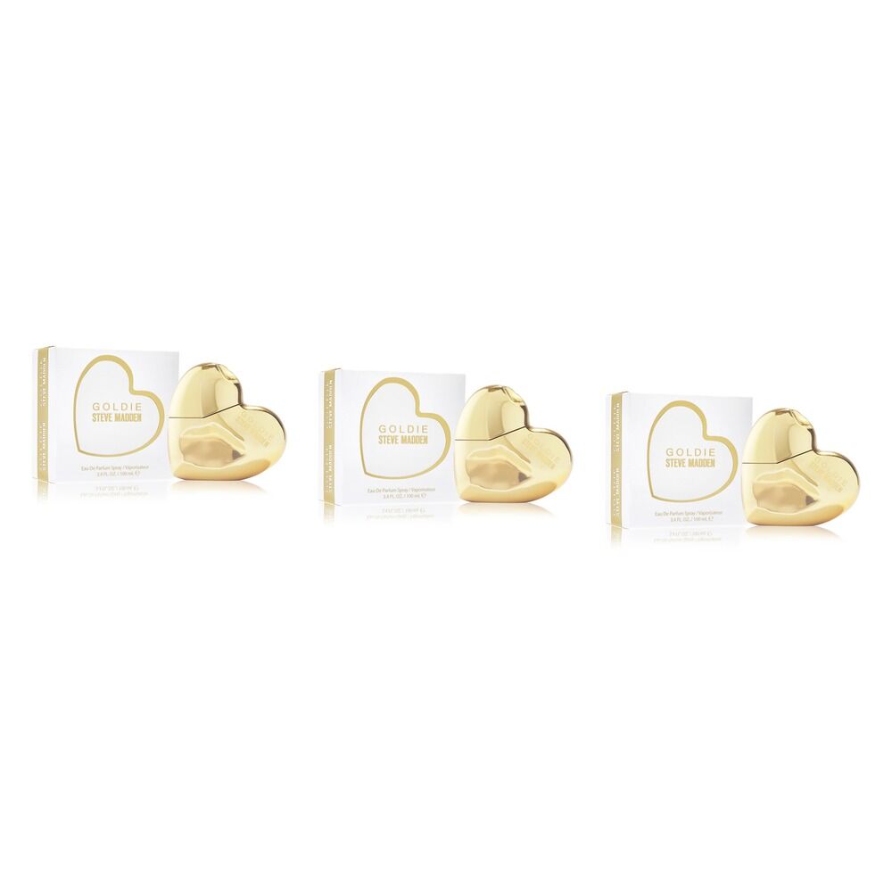 Steve Madden Goldie Eau de Parfum 100mL Pack of 3