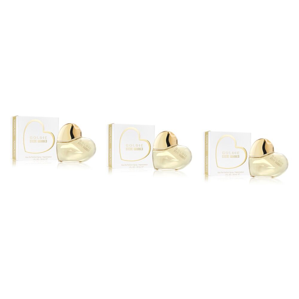 Steve Madden Goldie Eau de Parfum 30mL Pack of 3
