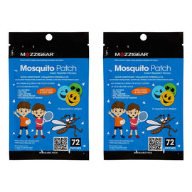 Mozziegear Sticker Patch 72 Pack Bundle of 2