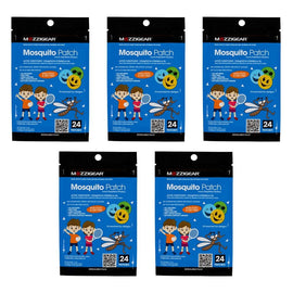 MozzieGear Stickers Patch 24 Pack Bundle of 5