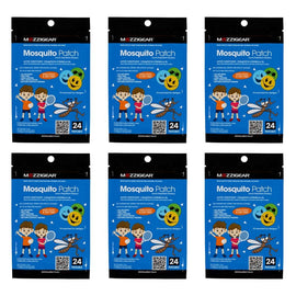 MozzieGear Stickers Patch 24 Pack Bundle of 6
