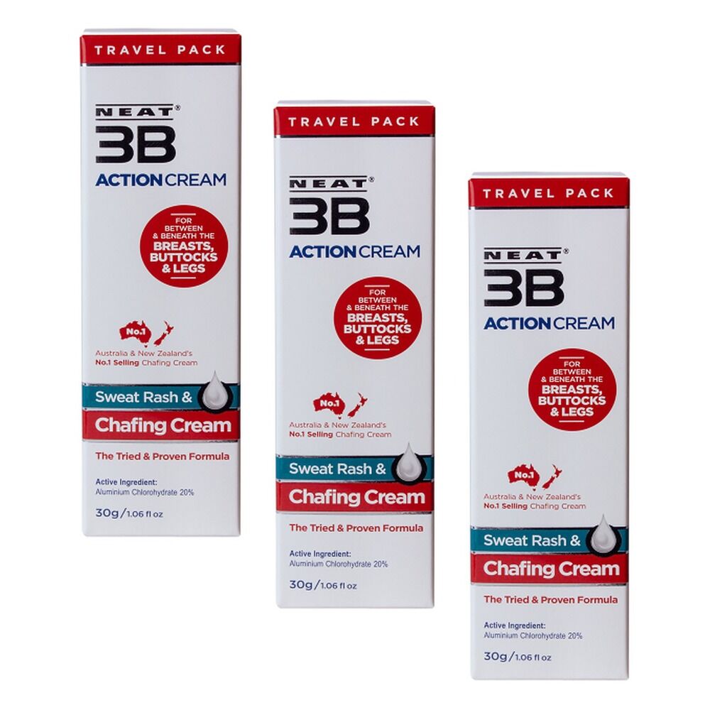 Neat Feat 3B Cream Travel Pack 30g x 6 Bundle of 3