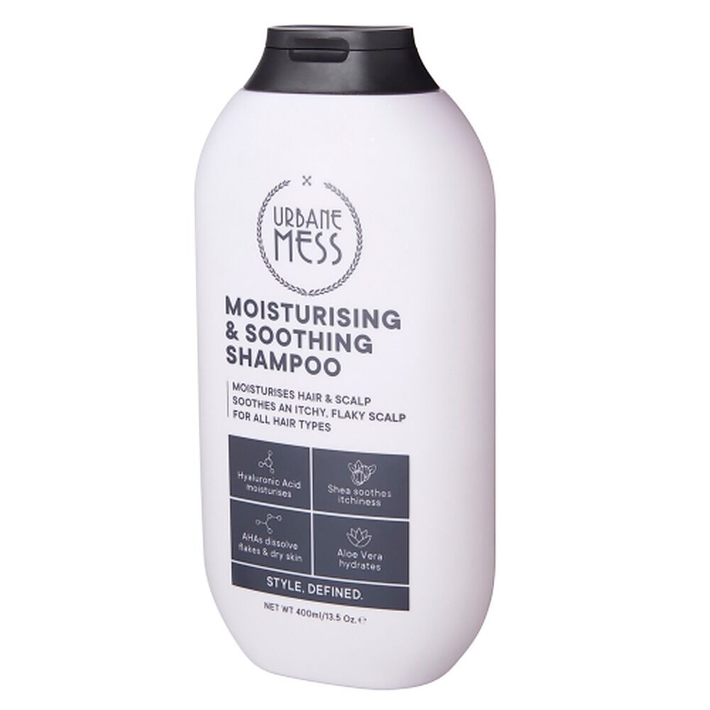 URBANE MESS Moisturising & Soothing Shampoo 400mL