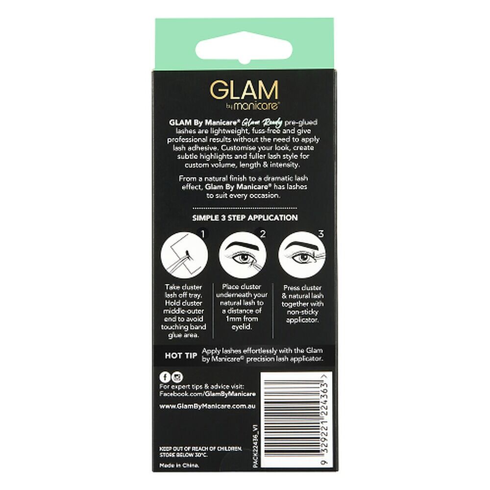 Glam by Manicare Cluster Lashes Jenna