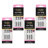 Glam by Manicare Cluster Lashes Connie 60 Pack Bundle of 4