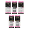 Glam by Manicare Cluster Lashes Connie 60 Pack Bundle of 5
