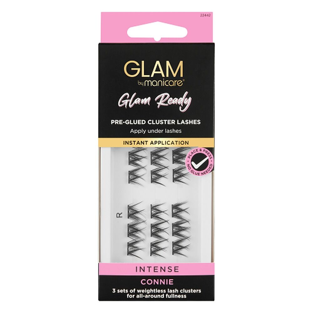 Glam by Manicare Cluster Lashes Connie 60 Pack