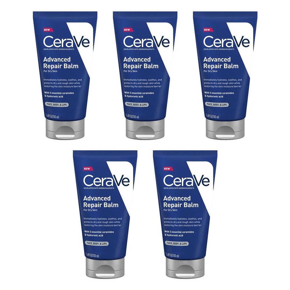 CeraVe Advanced Repair Balm 50mL Pack of 5