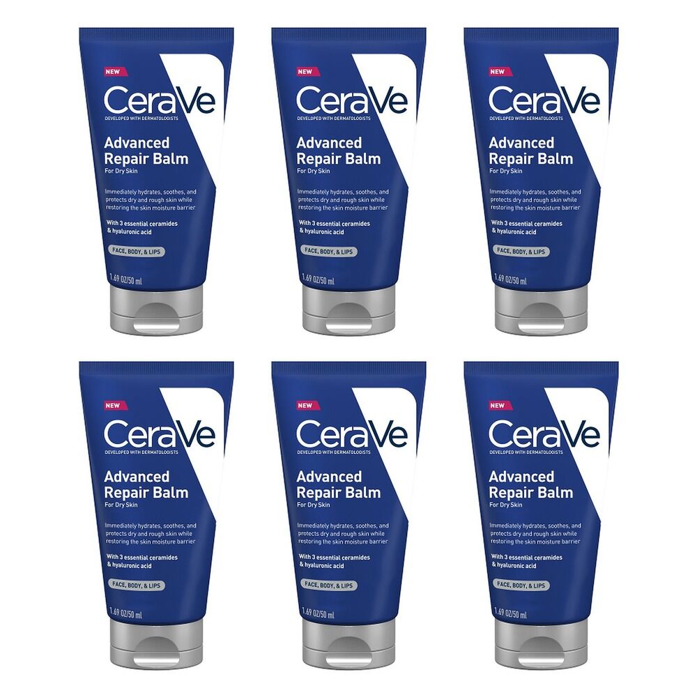 CeraVe Advanced Repair Balm 50mL Pack of 6