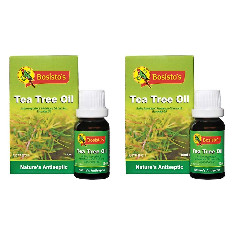 Bosisto's Tea Tree Oil 15mL Pack of 2