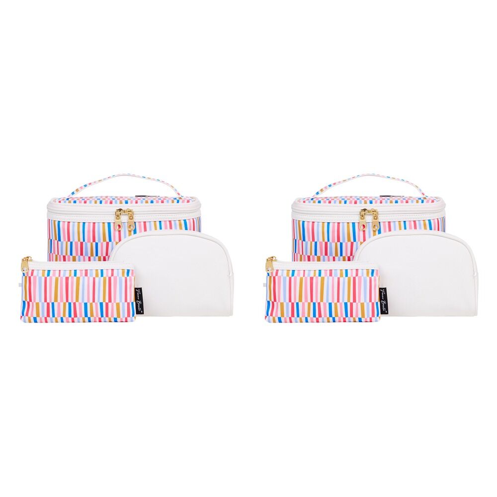 Femme Beaute Cosmetic Bag 3 Piece Set x 16 Bundle of 2