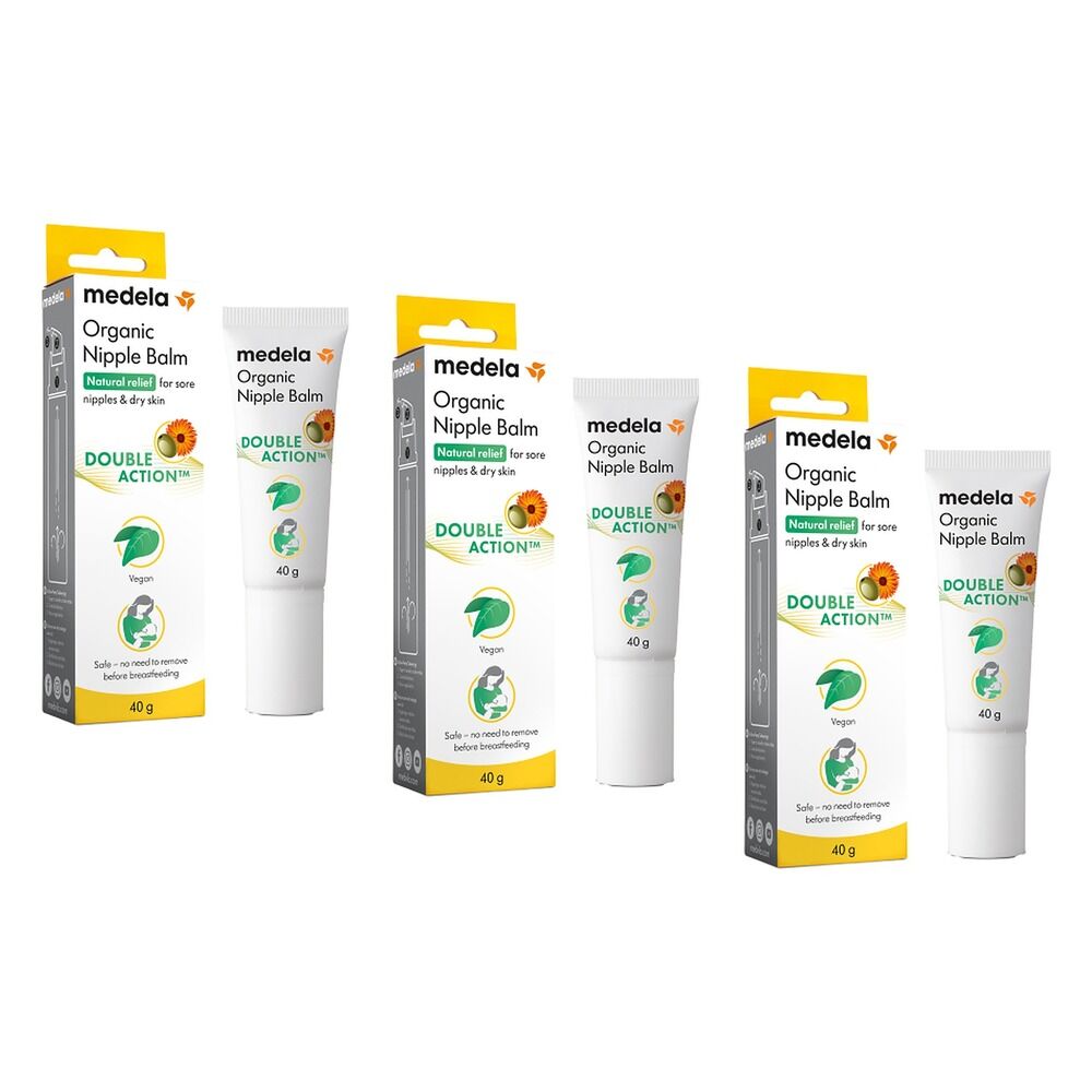 Medela Organic Nipple Balm 40g Pack of 3