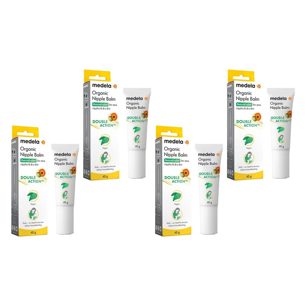 Medela Organic Nipple Balm 40g Pack of 4