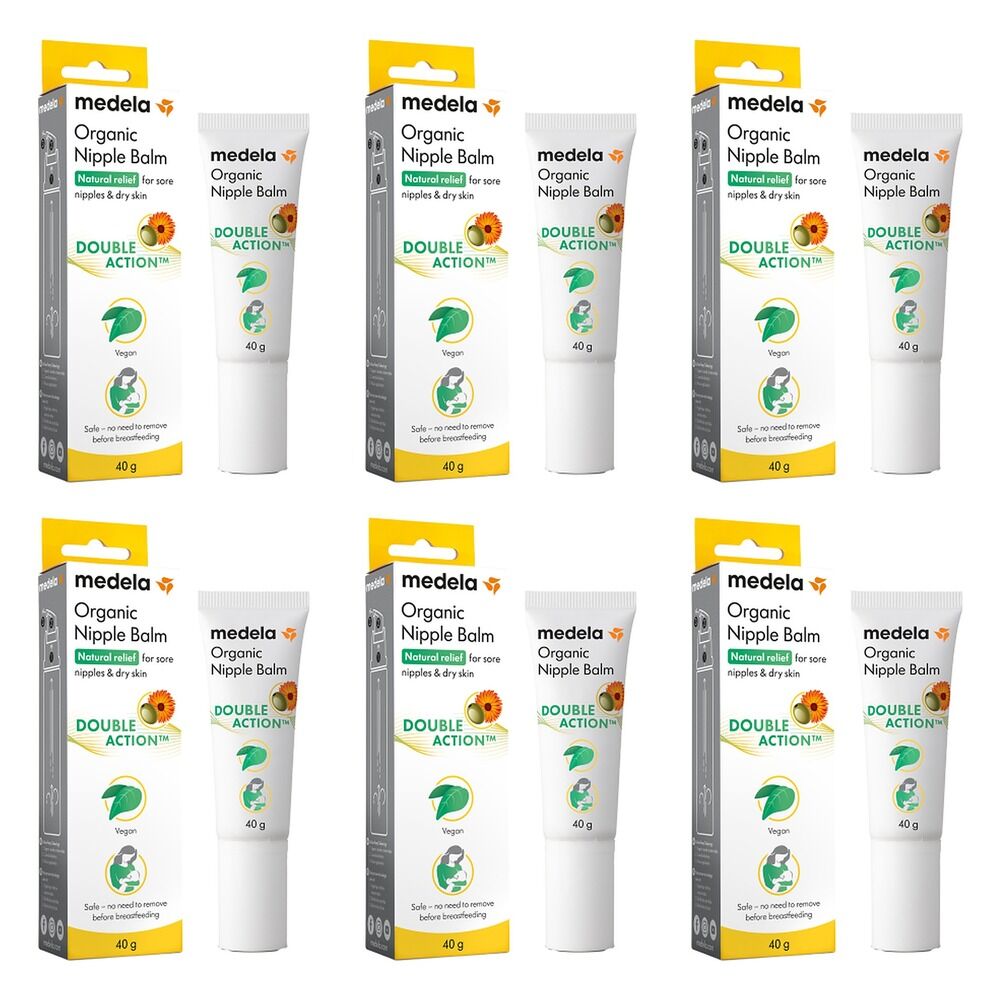Medela Organic Nipple Balm 40g Pack of 6