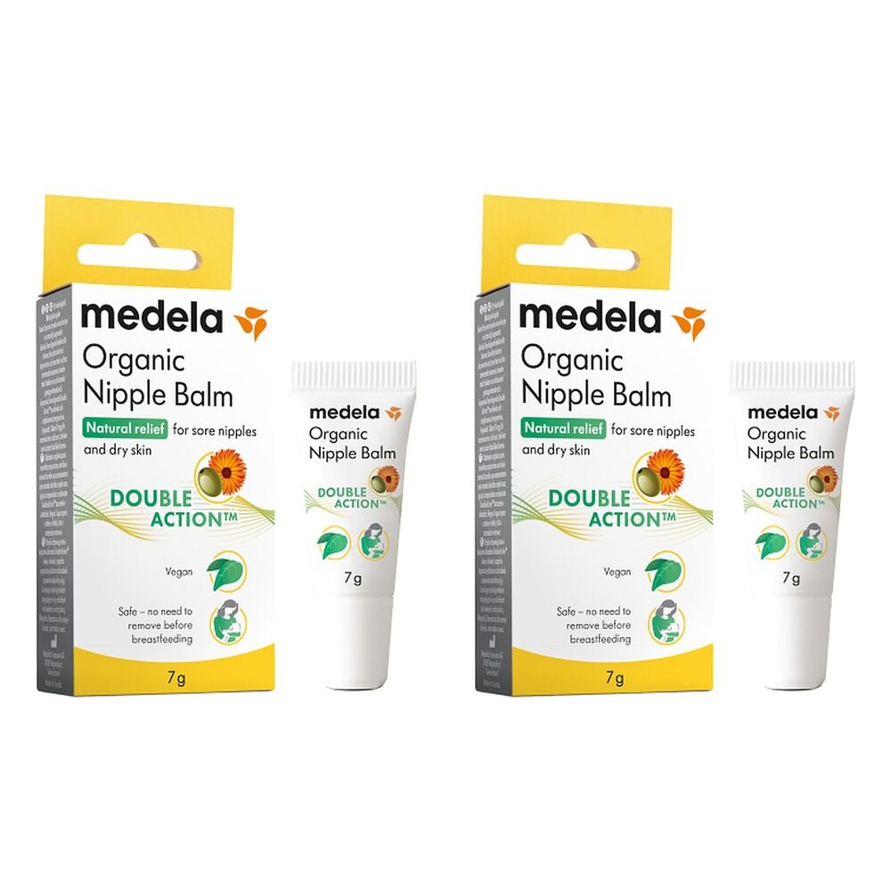Medela Organic Nipple Balm 7g Pack of 2