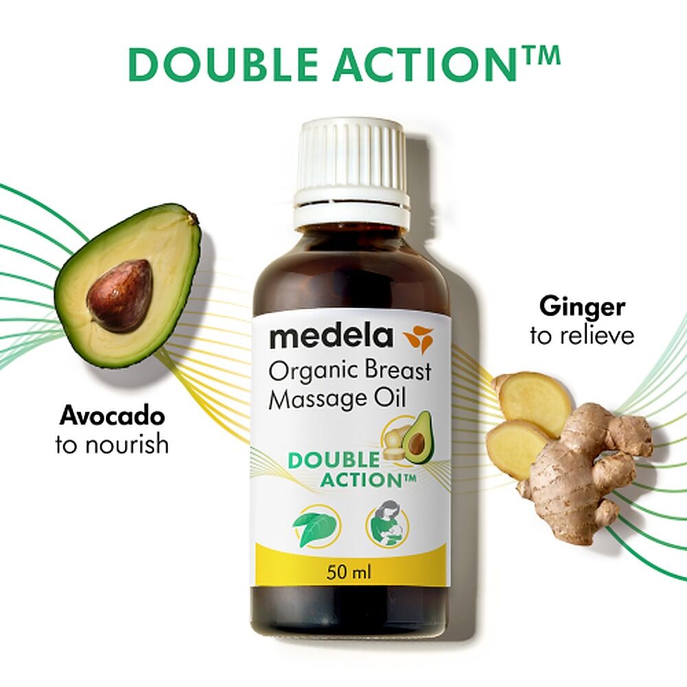 Medela Organic Breast Massage Oil 50mL