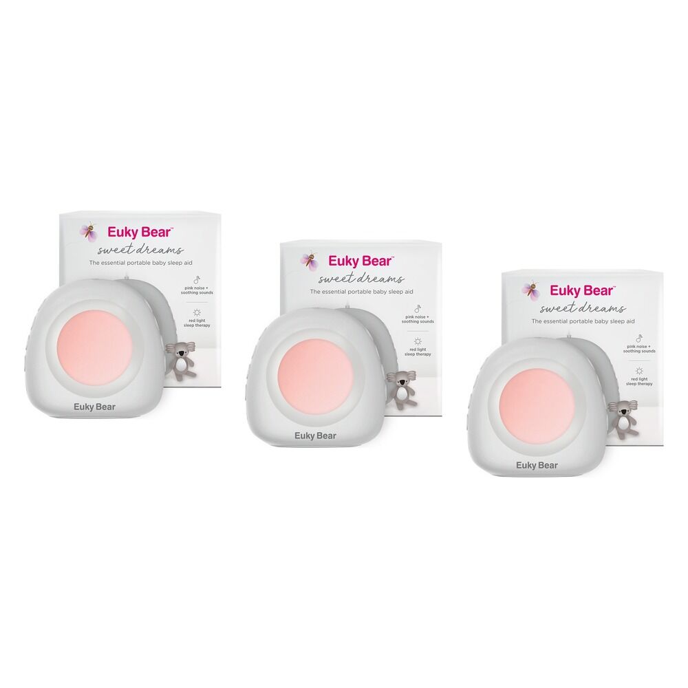 Euky Bear Sweet Dreams Portable Baby Sleep Aid Pack of 3