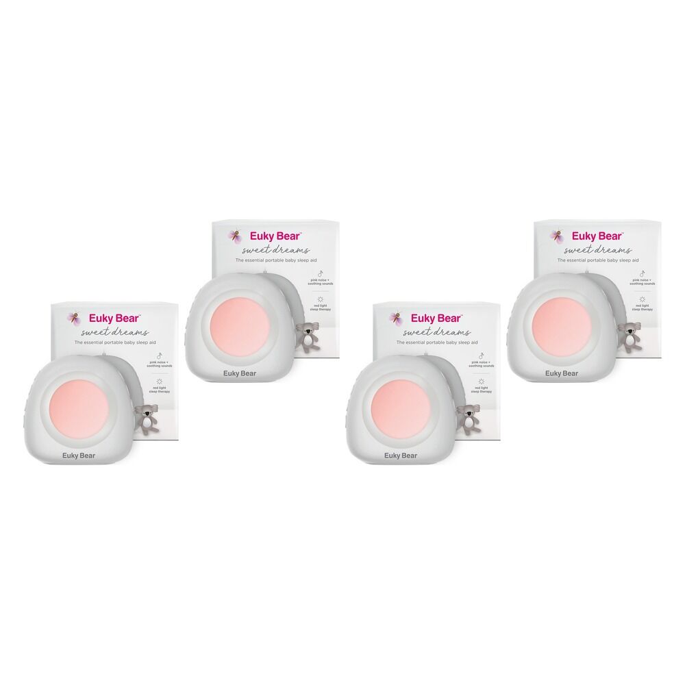 Euky Bear Sweet Dreams Portable Baby Sleep Aid Pack of 4