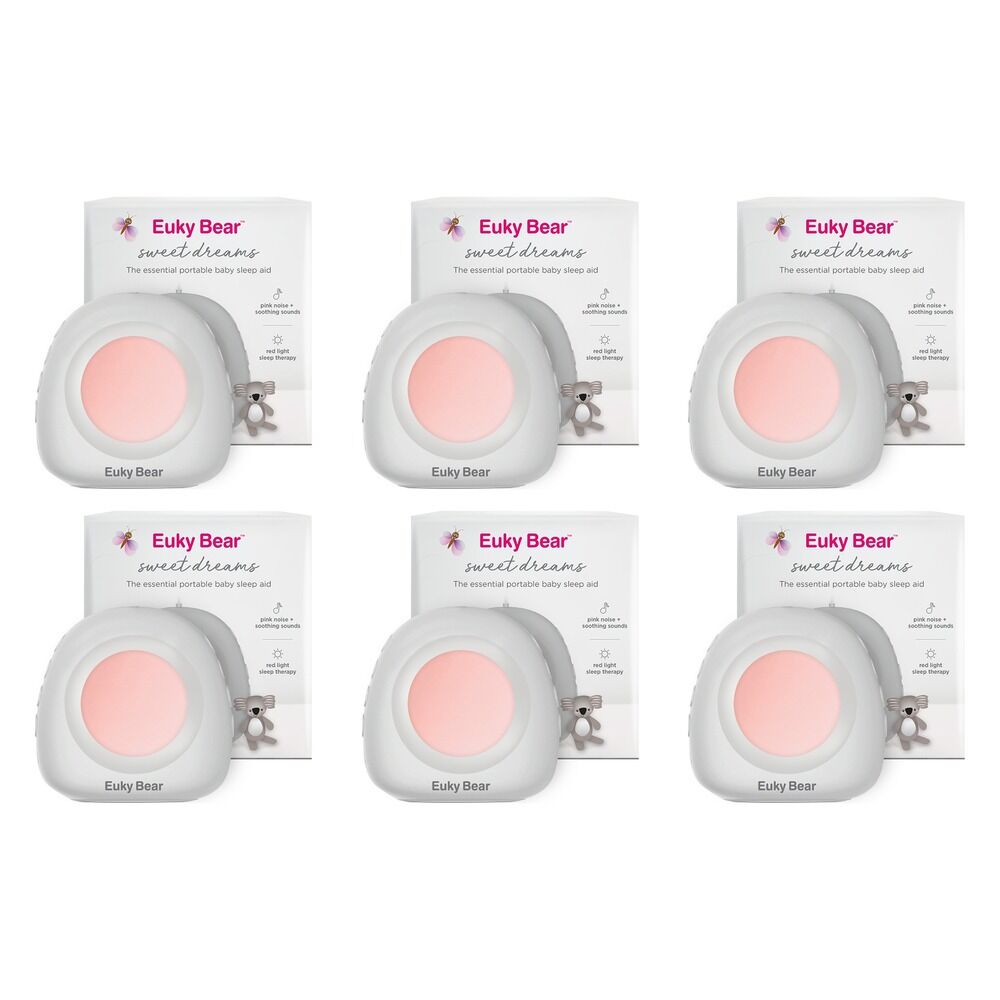 Euky Bear Sweet Dreams Portable Baby Sleep Aid Pack of 6